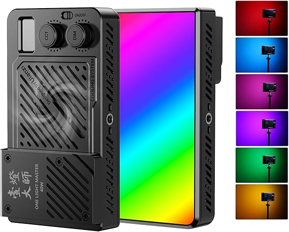 Luz De Vídeo P40 Rgb 40w Pro Portátil Led Fotográfica